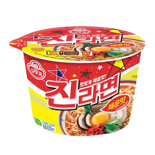 오뚜기 진라면 매운맛 큰컵 (110G)