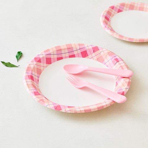오늘좋은 파스텔 종이접시 (대) (23CM*8입)