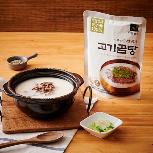 지리산 순한 한우 고기곰탕 (500G)