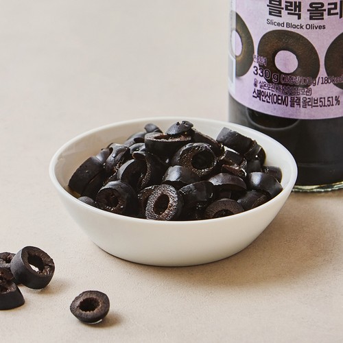 오늘좋은 오늘좋은 슬라이스 블랙 올리브 (330G)