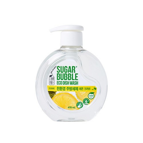슈가버블 친환경 주방세제 레몬크러쉬 (470ML)