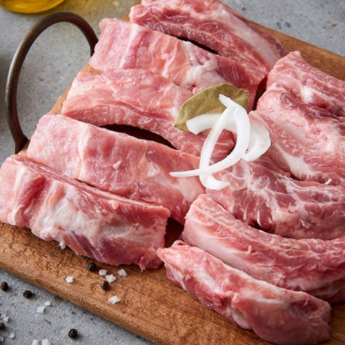 끝돼  캐나다산 돼지 등갈비 (1000G)