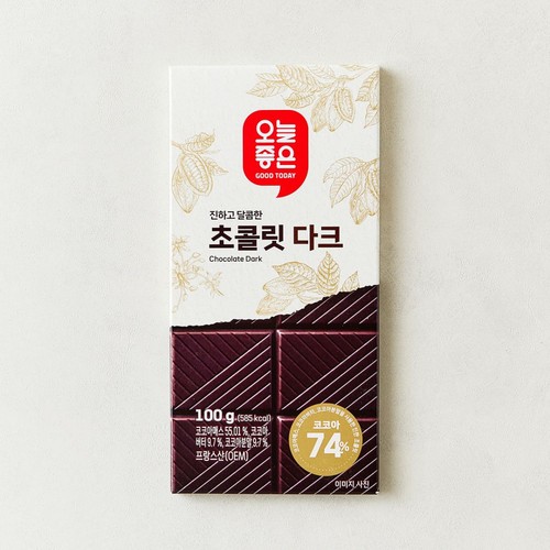 오늘좋은 다크 초콜릿 (100G)