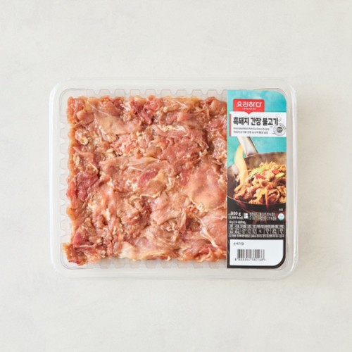요리하다 흑돼지 간장불고기 (800G)