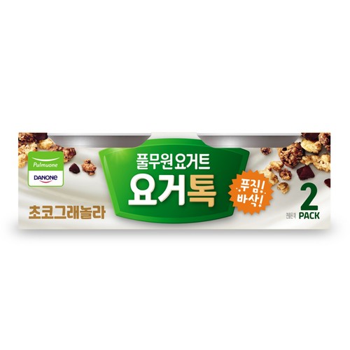 풀무원다논 요거톡 초코그래놀라 (129G*2입)