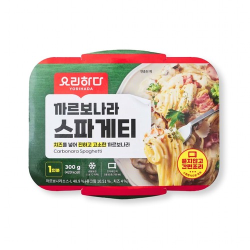 요리하다 까르보나라 스파게티 (300G)
