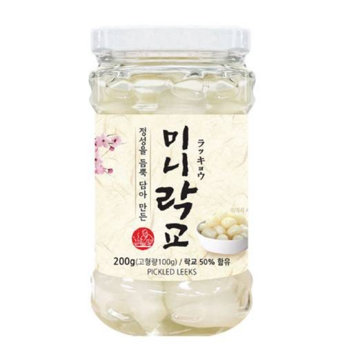  이엔푸드 미니락교 (200G)