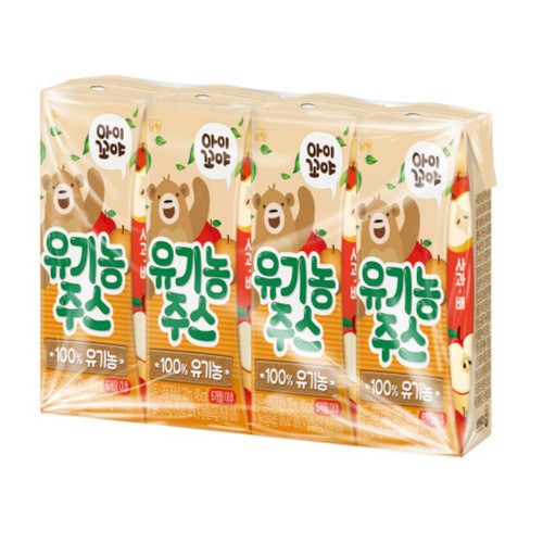 남양 아이꼬야 베이비주스 사과배 (120ML*4입)