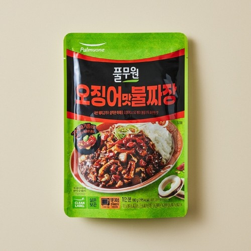 풀무원 오징어불짜장 덮밥소스 (180G)
