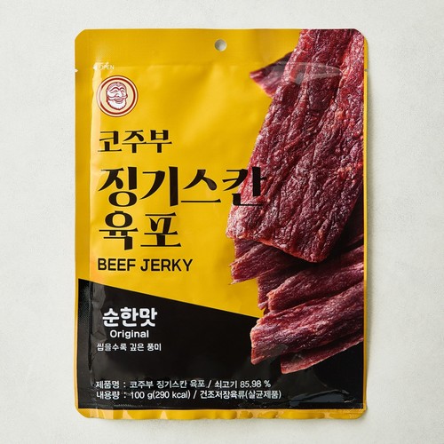 코주부 징기스칸 육포 순한맛 (100G)
