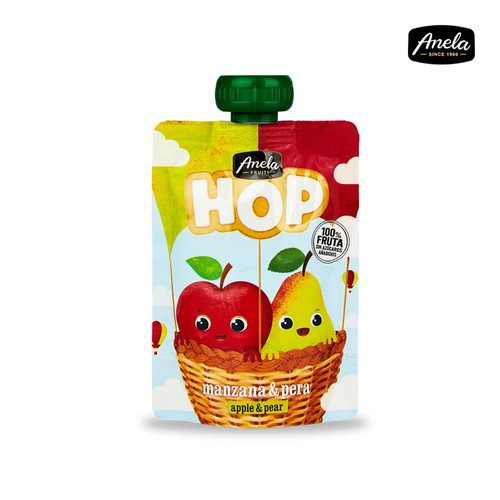 아넬라 HOP 생과일 퓨레 사과배 (100G)