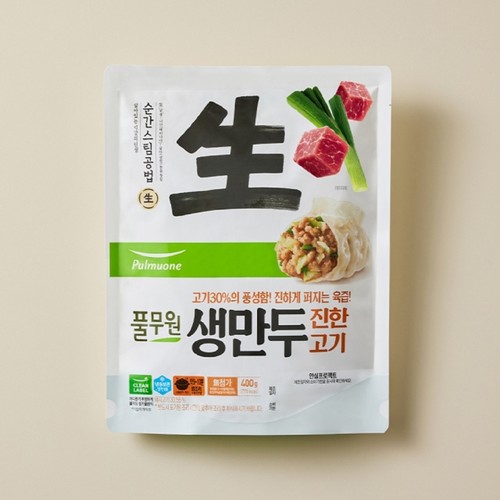 풀무원 생만두 진한고기 (400G)