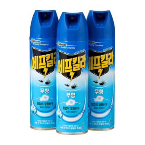 에프킬라 무향 에어로졸 (500ML*3입)