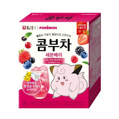 담터 콤부차 세븐베리 포켓몬 기획 (5G*30입)