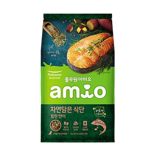 풀무원 아미오 자연담은식단(힘찬연어) (1KG)