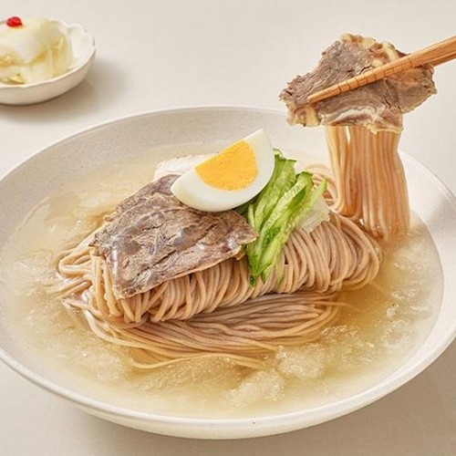 오뚜기 고기고명 면사랑 평양 물냉면 (2인) (1078G)