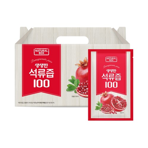 내추럴박스 생생한 석류즙 (70ML*30포)