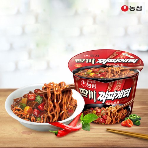 농심 사천요리짜파게티 큰사발 (115g)