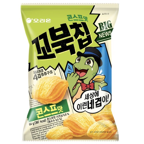 오리온 꼬북칩 콘스프맛 (64G)