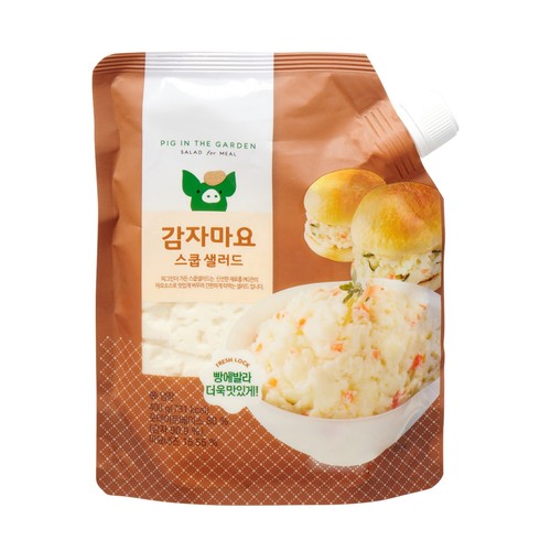 피그인더가든 감자마요 스쿱샐러드 (400G)