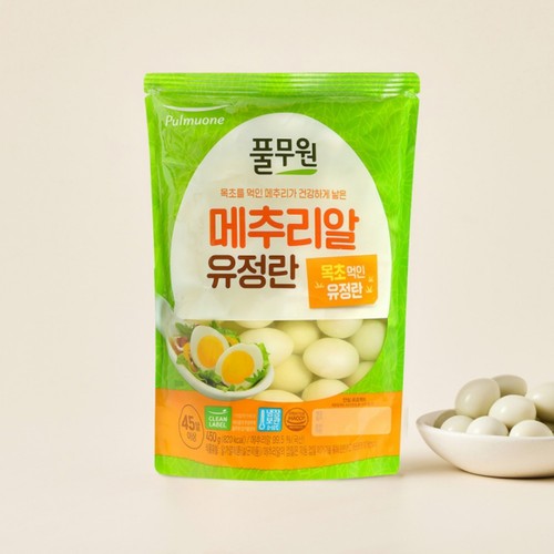 풀무원 깐메추리알유정란 (450G)