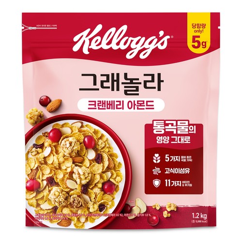 켈로그 크랜베리 그래놀라 (1,200G)