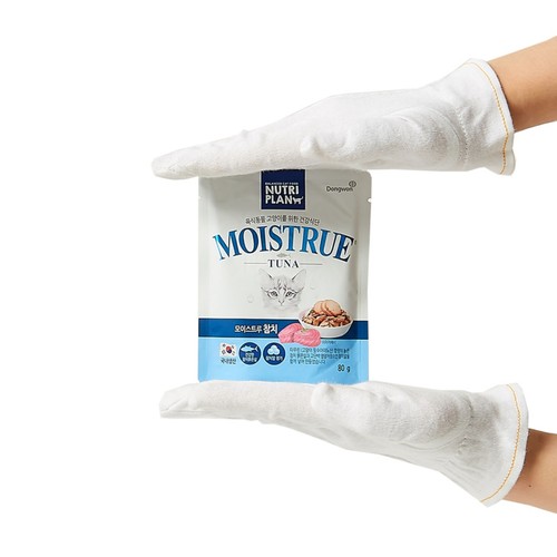 동원 뉴트리플랜 모이스트루 (참치) (80G)