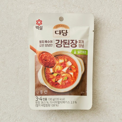 다담 강된장 찌개양념 (130G)