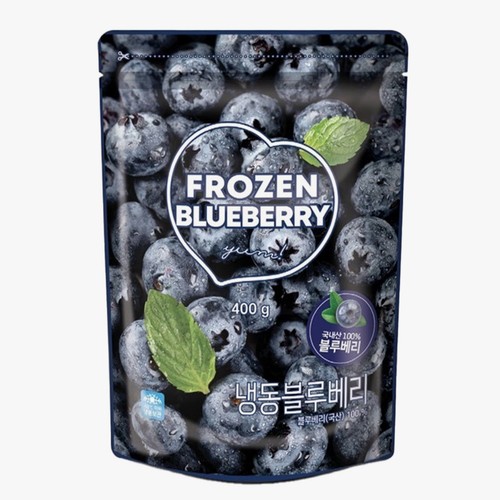 국내산 냉동 블루베리 (400G/봉)
