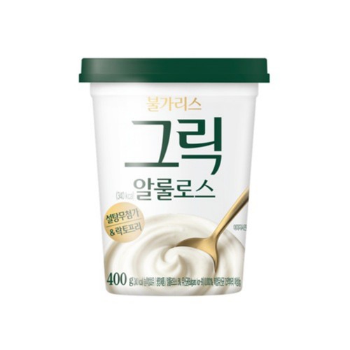 남양유업 불가리스 락토프리 그릭요거트 알룰로스 (400G)