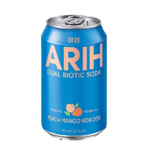 한국야쿠르트 아리 듀얼바이오소다 피치망고 (355ML)