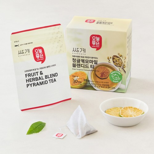 오늘좋은 청귤캐모마일 블렌디드 티 (3.9G*10입)