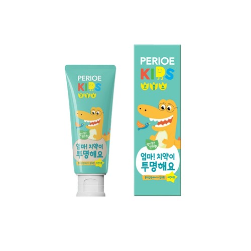  페리오키즈 엄마 치약이 투명해요 고불소 (80G)