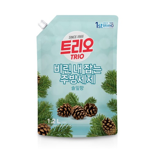트리오 비린내 잡는 주방세제 솔잎향 (1.2L)
