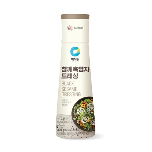 청정원 참깨 흑임자 드레싱 (300G)