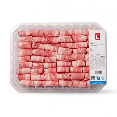 국내산 돼지고기 대패 삼겹살 (냉동) (800G)