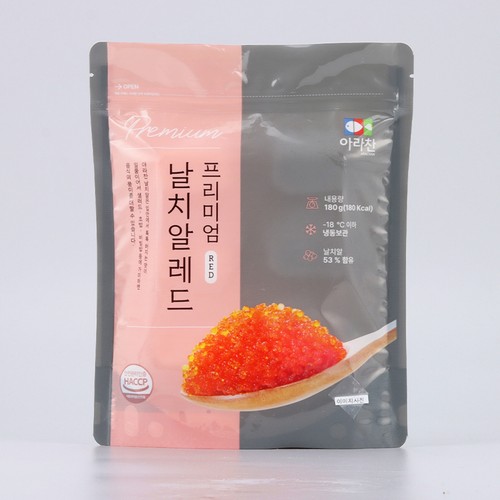 프리미엄 날치알 레드 (180G)