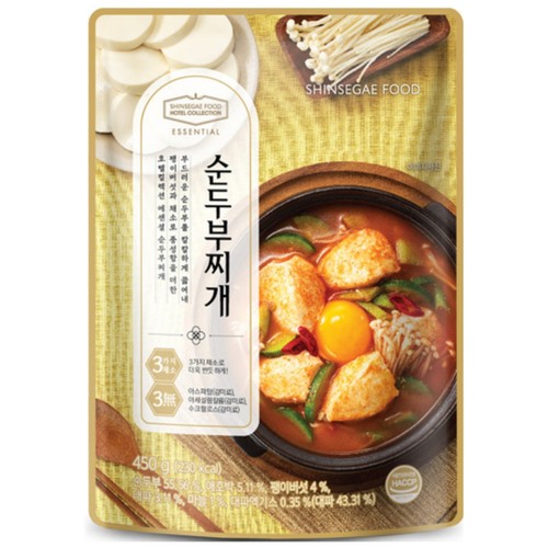 호텔컬렉션 에센셜 순두부찌개 (450G)