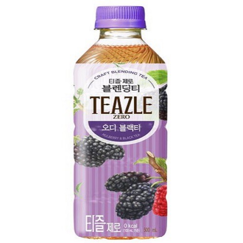 웅진식품 티즐제로 오디 블랙티 (500ML)