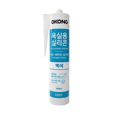  오공 욕실용 실리콘 (백색) (300ML)