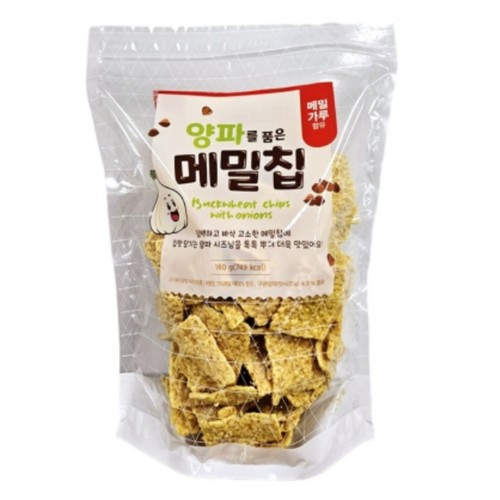 양파를 품은 메밀칩 (160G)