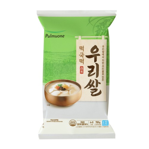 풀무원 우리쌀 떡국떡 (700G)