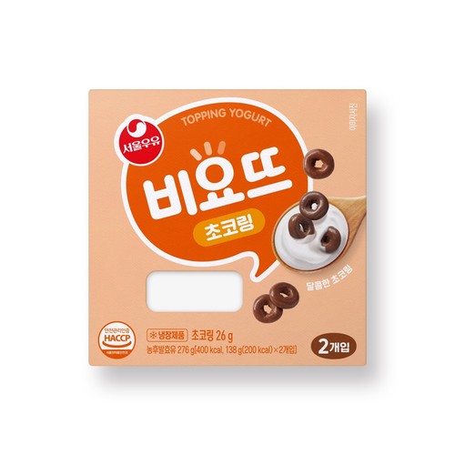 서울우유 비요뜨 초코링 (138G * 2)