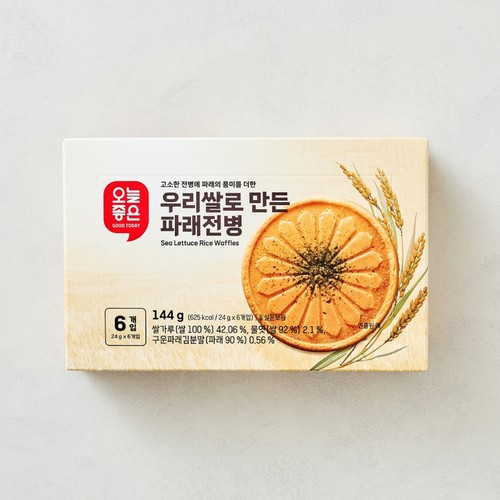 오늘좋은 우리쌀로 만든 파래전병 (24G*6입)