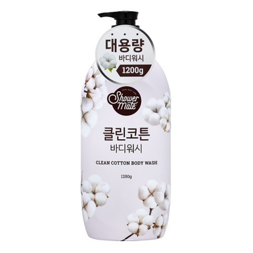 샤워메이트 프레시 바디워시 (코튼) (1,200G)