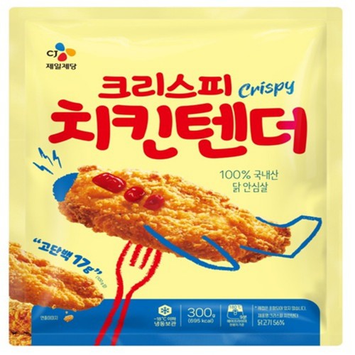CJ 크리스피 치킨텐더 (300G)