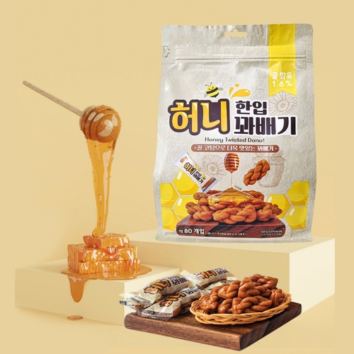 허니 한입 꽈배기 (520G)