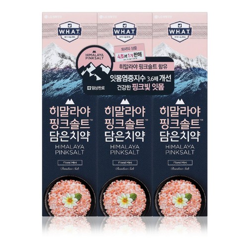 히말라야 핑크솔트 치약 (플로럴) (100G*3입)