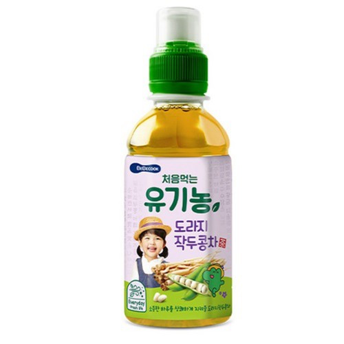  베베쿡 처음먹는 유기농 도라지작두콩차 (200ML)