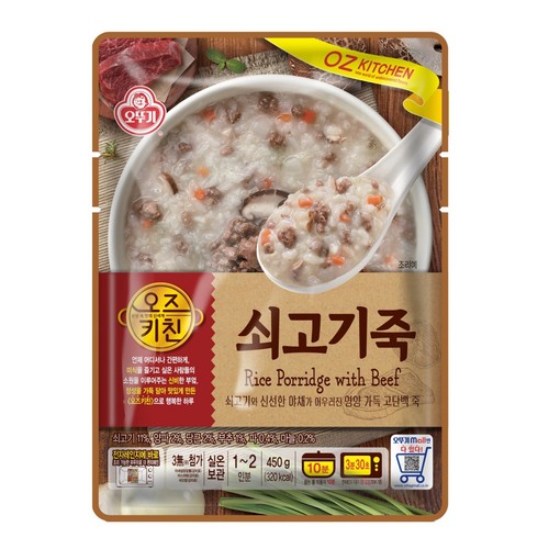 오뚜기 오즈키친 쇠고기죽 (450G)
